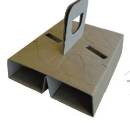 Körbchen 4 Löchern x Kaffee zum Mitnehmen - 190