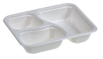 ZUCKERROHR + PBAT 3-FAECHER MENU SCHALE 12897