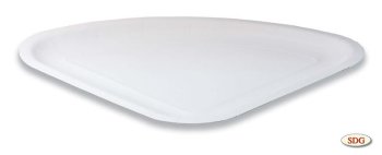 Triangular paper dish for 1/4 of pizza - 206