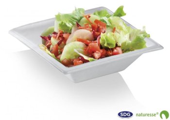 Cellulose pulp soup plate “Elegance” line 450 ml - N202