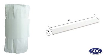 90MM SINGLE WRAPPED PAPER COFFEE STIRRER 21413/I