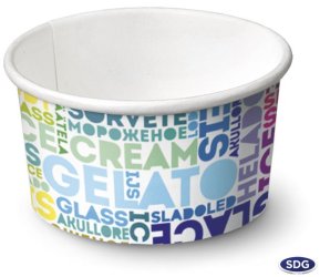 Coppa gelato in carta 155 ml - 102