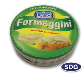 Scatola rotonda x 16 formaggini - 280gr