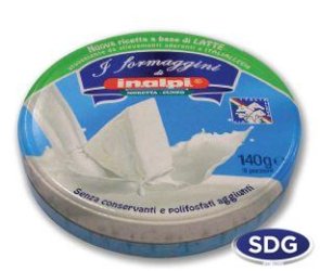 Scatola rotonda x 8 formaggini - 140gr