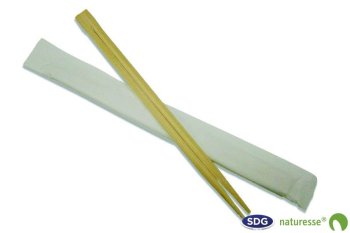 BACCHETTE CHOPSTICKS BAMBOO 23CM - 1756