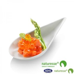 VASSOIETTO CUCCHIAIO IN POLPA DI CELLULOSA FINGER FOOD - 15357