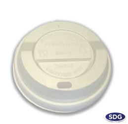 COPERCHIO BICCHIERE 9OZ BIO BIANCO CPLA - 9OZ-BIO-2-00