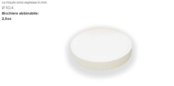 COPERCHIO CARTA 50,4MM PER 2,5OZ 2,5OZ-1C-00