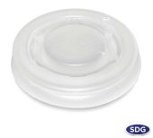 Polystyrene flat lid for 3OZ paper cup- NF-055 - 3oz-1
