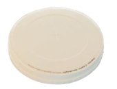 WHITE PAPER CROSS CUT LID  1216OZ455070W-2C-00