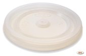 Couvercle plat en polystyrène pour gobelet 4 OZ - 4oz-1
