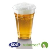 Gobelet transparent en PLA 500 ml - 24436