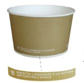 POT à SALADE DE FRUIT 390ML 100% BIODEGRADABLE ET COMPOSTABLE 350-65
