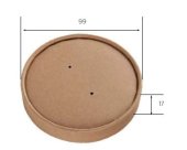 COUVERCLE KRAFT PLA POUR POT à SOUPE 15531 - 15535