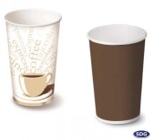 Bicchiere di carta per caffè 16 OZ - 550 ml - 109