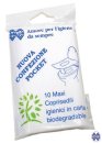 Wrapped bagged maxi biodegradable cardboard sanitary seat cover - pocket version